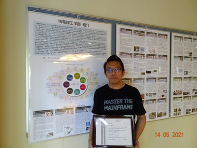 Zam inside Creation Core with his Certificate for MTM