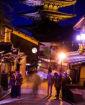 Hokanji Temple Streets